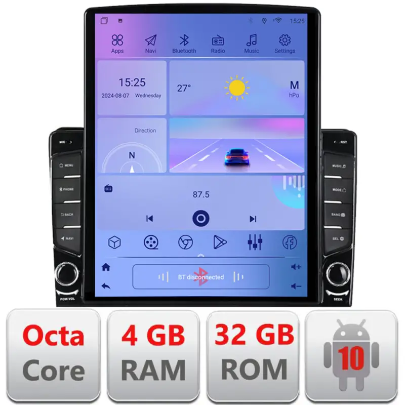 Popular Navigație Mitsubishi Eclipse Cross 2019+ Tesla 9.7 inch Android 4GB+32GB