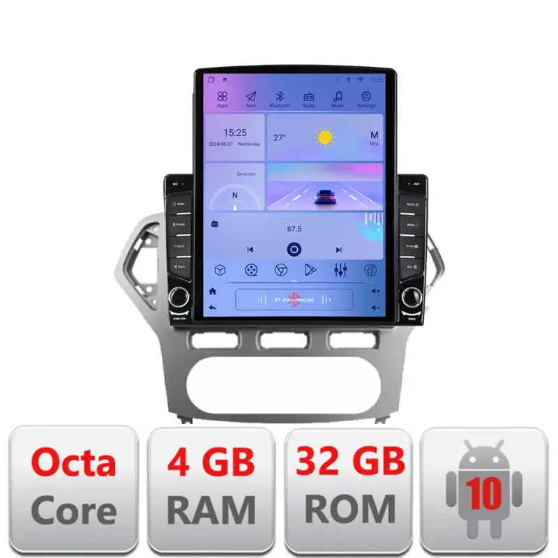 Navigație Android Ford Mondeo 2006-2010, ecran Tesla 9.7", 4GB RAM Transport gratuit