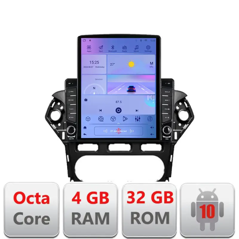 Ofertă limitată Navigație Ford Mondeo 2010-2014 Tesla 9.7, Android, GPS, WiFi, 4GB+32GB