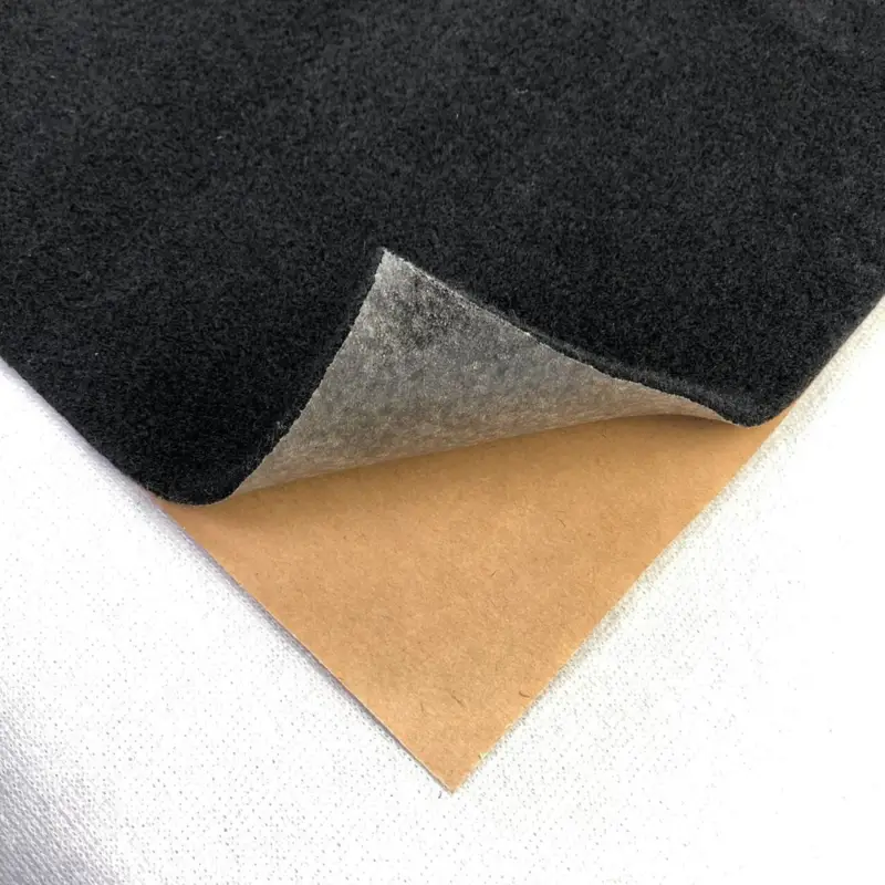 Rola material textil autoadeziv pentru reconditionari interioare auto sau incinte acustice, dimensiune 10m x 1m, culoare Neagra, grosime 2mm FAVLine Selection Doar azi