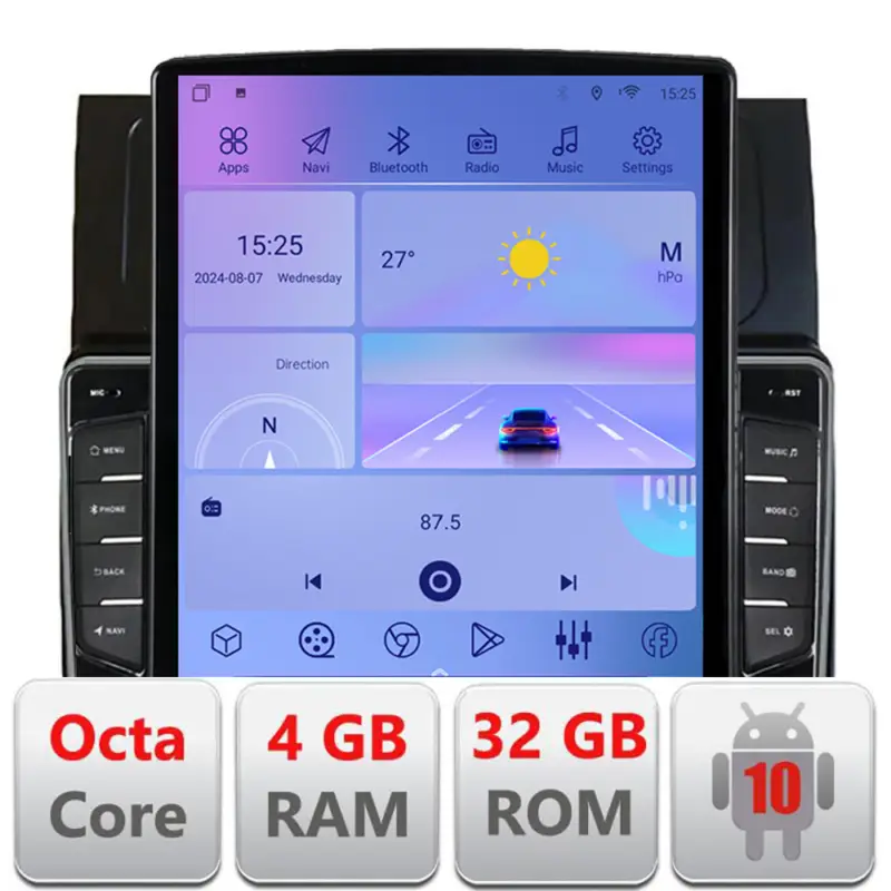 Lichidare de stoc Navigație Android VW Touran 2010-2016, ecran Tesla 9.7 inch, 4GB+32GB
