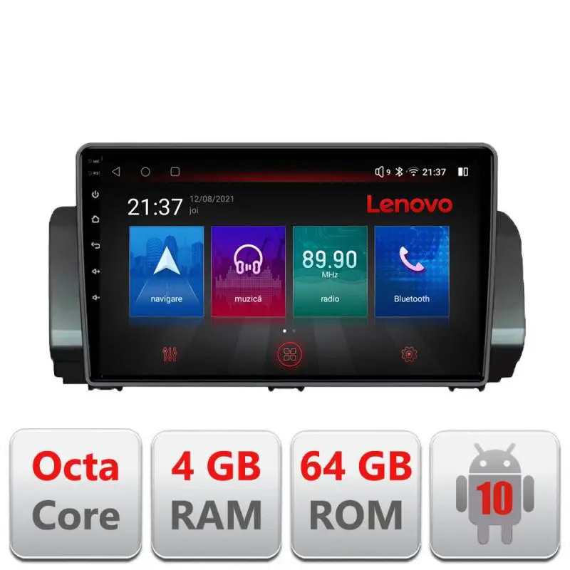 Navigație Android Dacia Logan Sandero Jogger 2021+ 4GB+64GB Resigilată Calitate înaltă