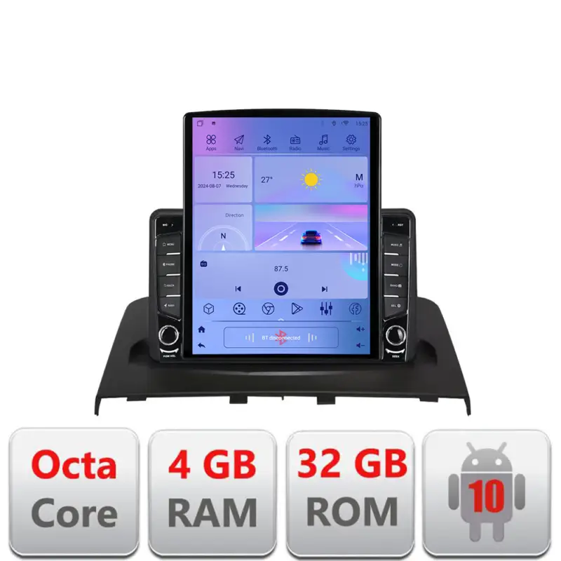Noutate Navigație Android 9.7 inch pentru Land Rover Freelander 2007-2015, 4G LTE