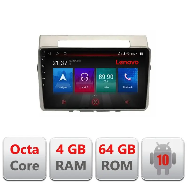 Preferatul clienților Navigație Toyota Verso 2004-2009 Android 4GB RAM 64GB LTE Resigilată