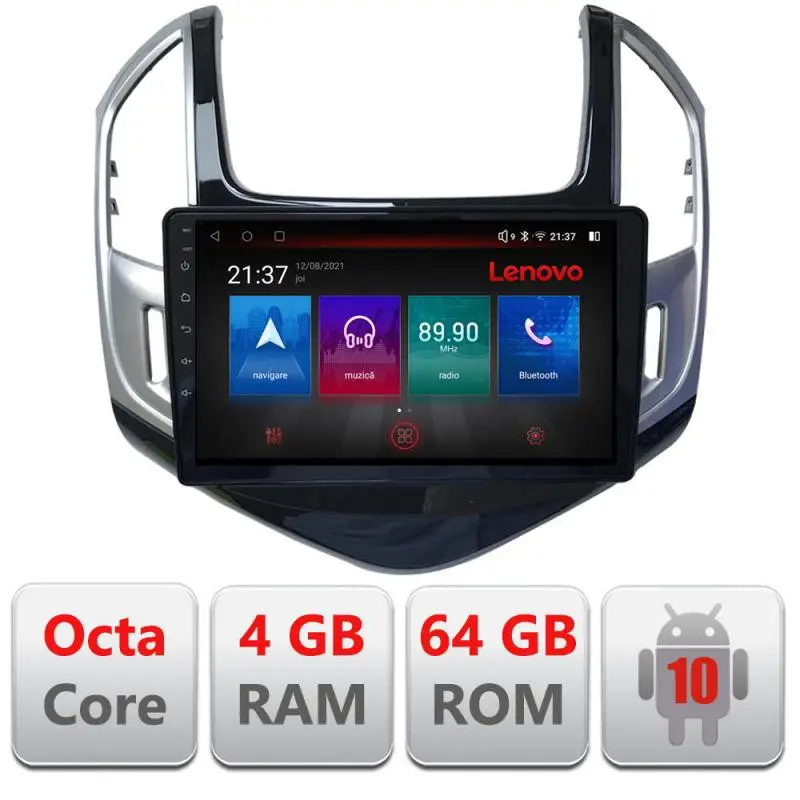 Ieftin Navigație dedicată Chevrolet Cruze 2013+ Android 4GB RAM 64GB GPS 4G