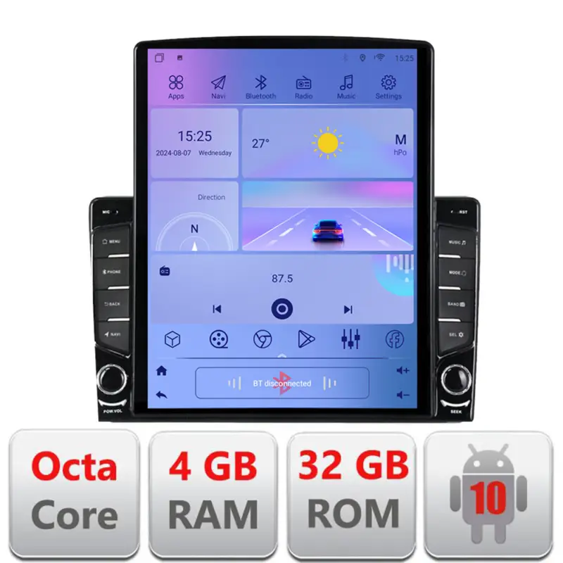 Navigatie Android Citroen C3 2018+ 9.7 inch GPS 4G Octa Core 4GB+32GB Cel mai bun preț