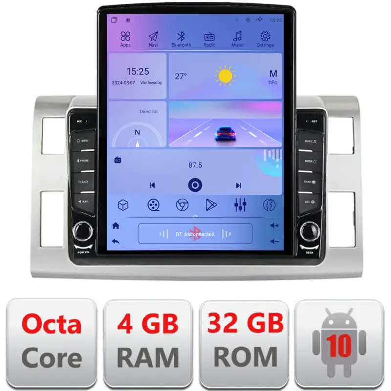 Navigație Android Toyota Estima 2006-2013, GPS, Octa Core, 4GB RAM, LTE Plată sigură
