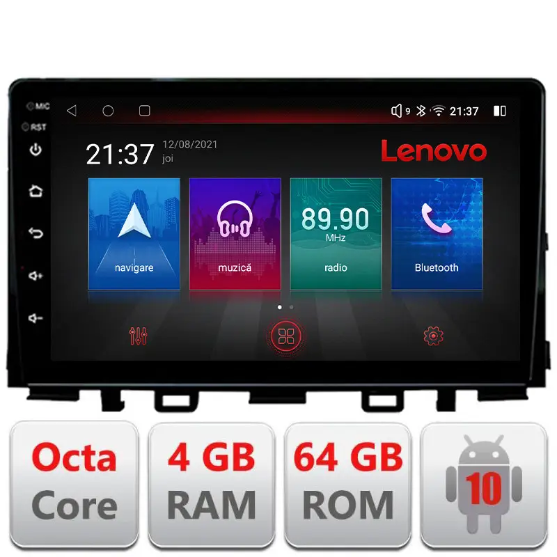 Navigație Android Kia Stonic 2016-2020, 4GB RAM, 64GB, LTE, GPS, resigilată Preț mic
