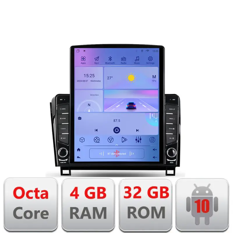 Navigație Android Toyota Tundra 2007-2013, ecran Tesla 9.7 inch, 4GB RAM Retur ușor