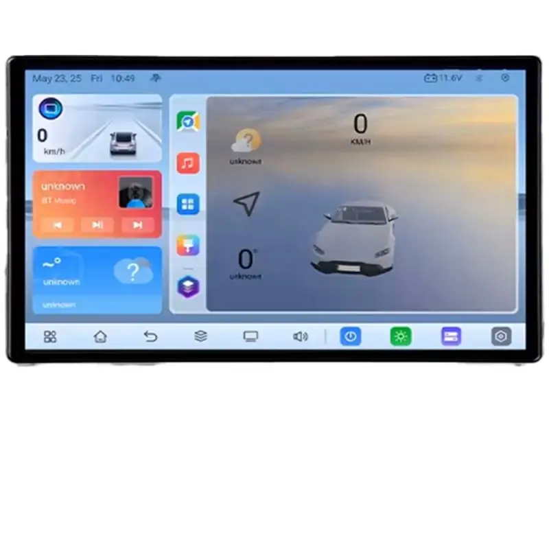Navigație Android Ford Focus, Galaxy, Mondeo, S-Max 4GB+32GB 4G CarPlay Nu rata