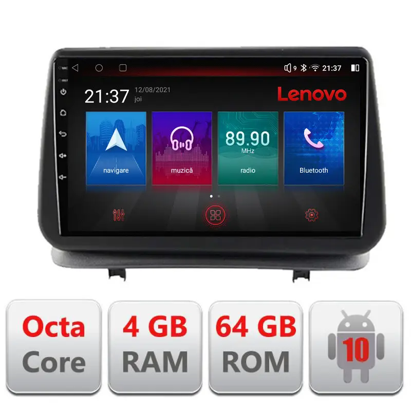 Retur gratuit Navigatie Android Renault Clio 3 2005-2013, 4GB RAM, 4G LTE, GPS