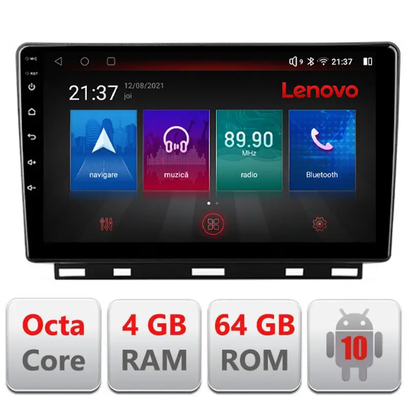 Popular Navigație dedicată Renault Clio 5 cu Android, 4GB RAM, 64GB, LTE