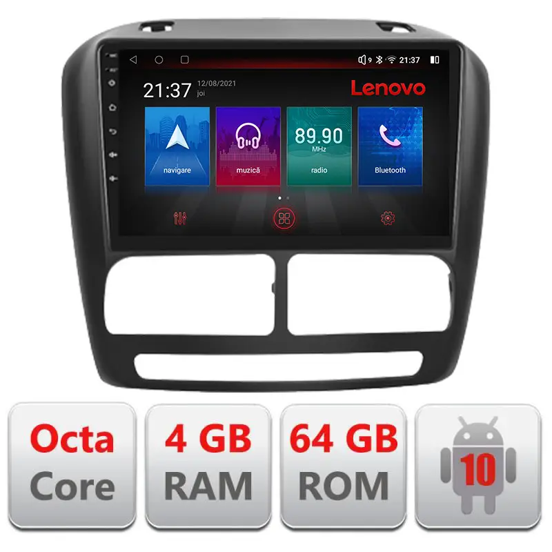 Vezi acum Navigatie Fiat Doblo 2010-2017 si Opel Combo 4GB RAM 64GB LTE Android