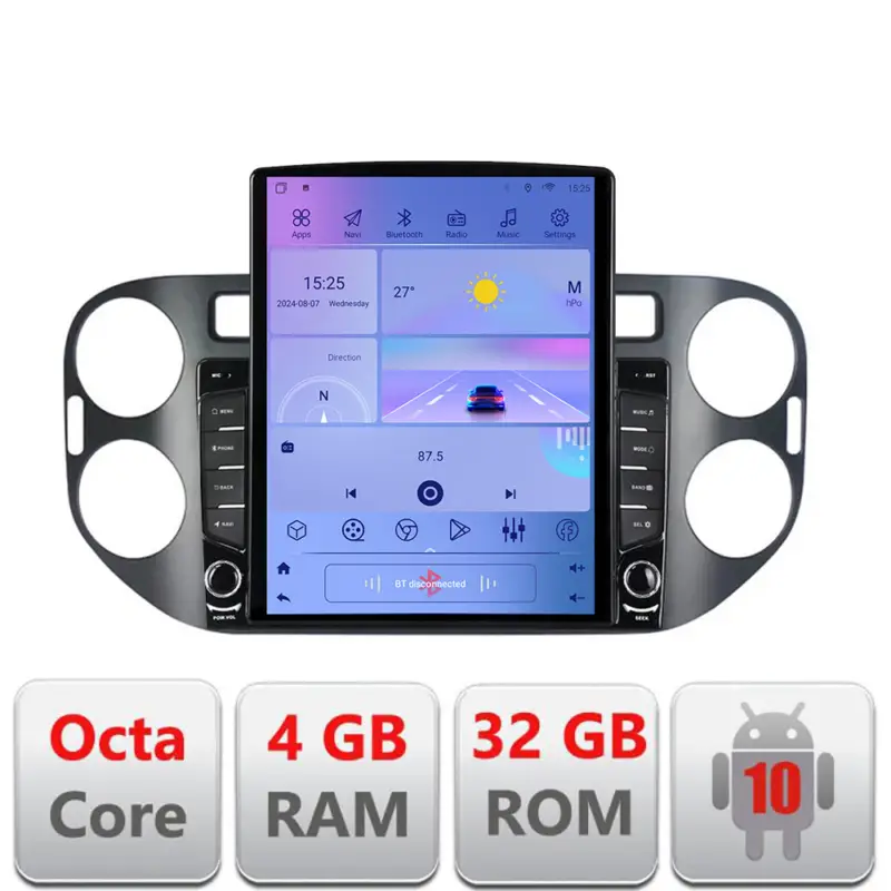Navigație Android VW Tiguan și Golf Plus 2012-2016 Octa Core 4GB+64GB LTE Ofertă limitată