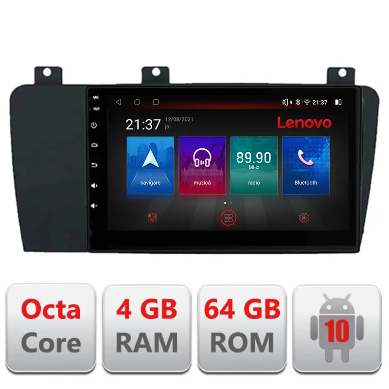 Plată securizată Navigație Volvo S60 2002-2008 Android GPS 4GB RAM 64GB LTE Resigilată