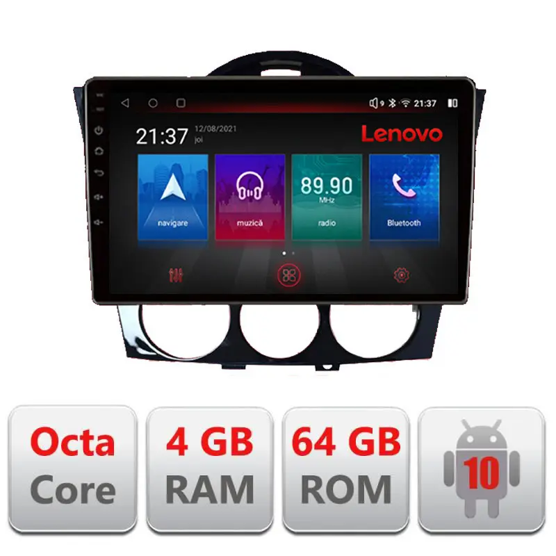 Navigație Android Mazda RX-8 2008-2011, 4GB RAM, 64GB, 4G LTE, resigilată Comandă acum