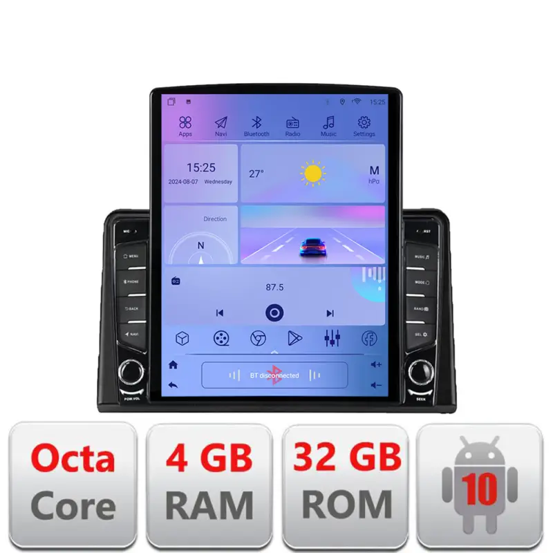 Popular Navigatie Renault Express Tesla Android 9.7 inch, 4GB RAM, 32GB