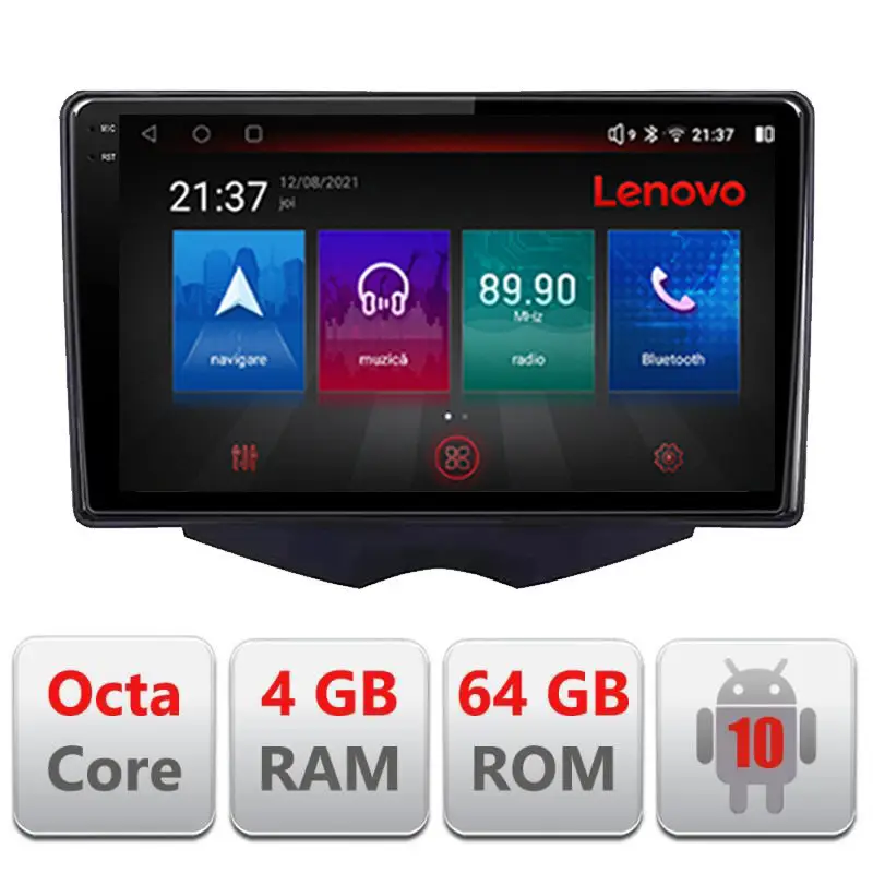 Expediere rapidă Navigatie Android Hyundai Veloster 2010-2018, 4GB RAM, 64GB, 4G LTE, resigilata