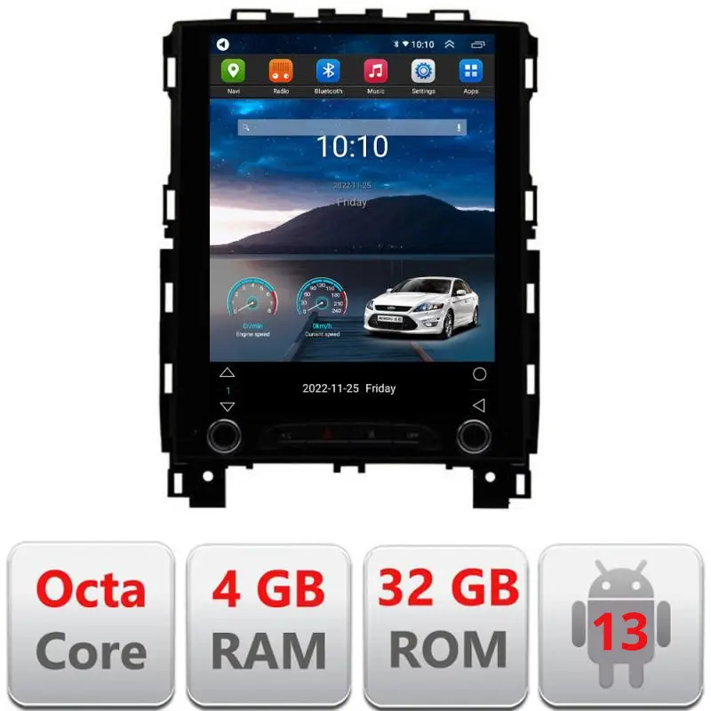 Chilipir Navigatie Tesla Renault Megane 4 2016-2024, 4GB RAM, 32GB, CarPlay