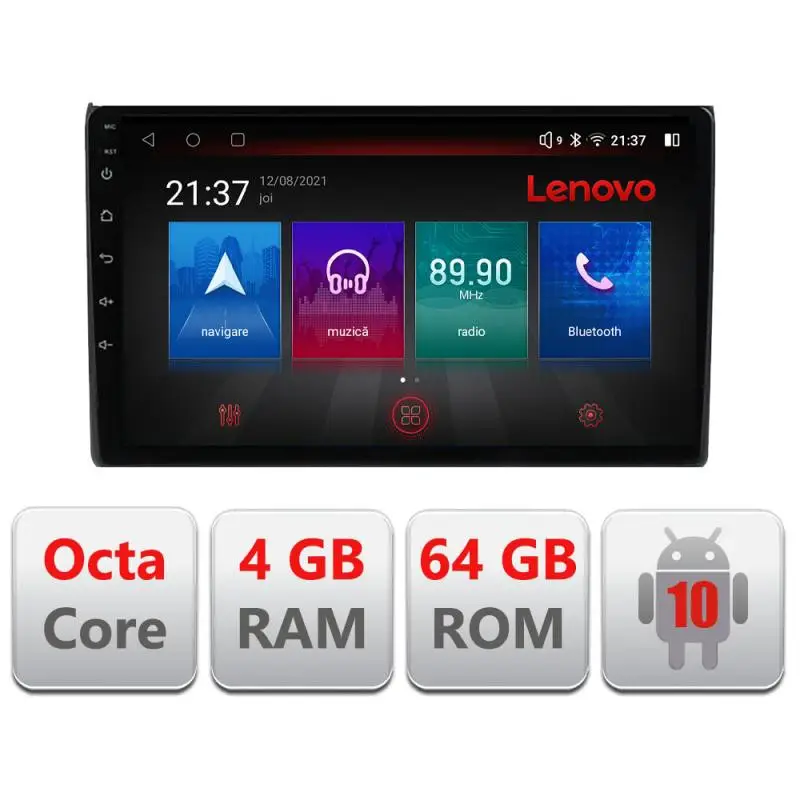 Navigație Android Fiat Tipo 2020 cu GPS, 4GB RAM, 64GB ROM și LTE Popular