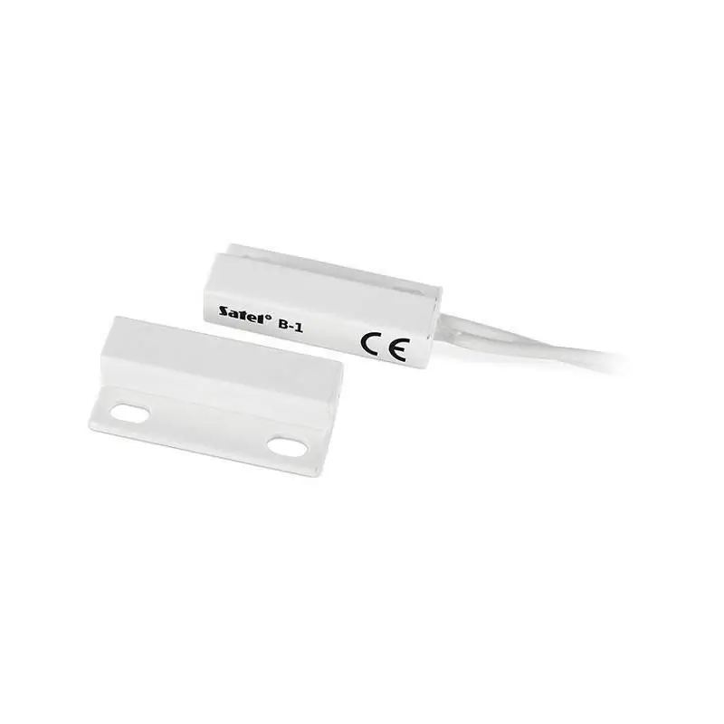 Contact electromagnetic aplicat B-1 pentru uși și ferestre, alb Promoție