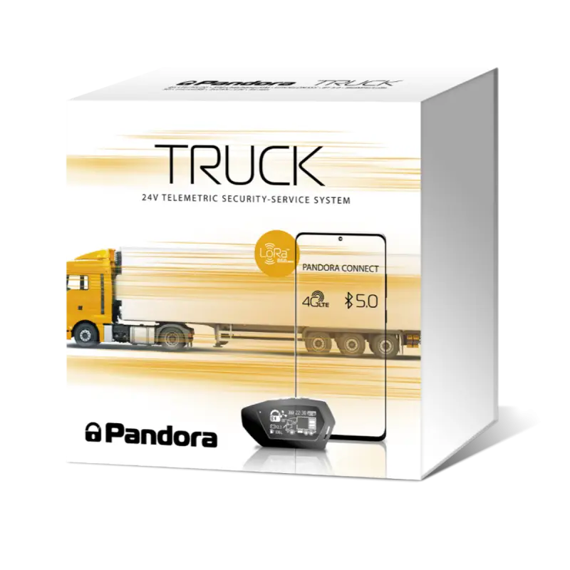 Alarmă auto GPS Pandora Truck 24V cu 4G și Bluetooth pentru camioane Preț promoțional