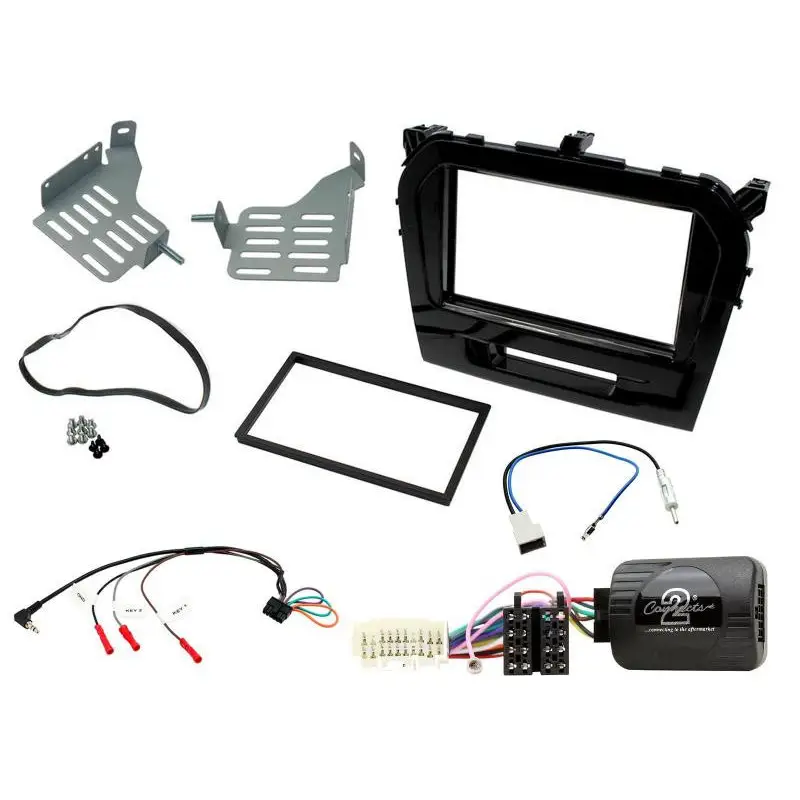 Popular Kit instalare 2DIN Connects2 pentru Suzuki Vitara 2015-2018, Piano Black