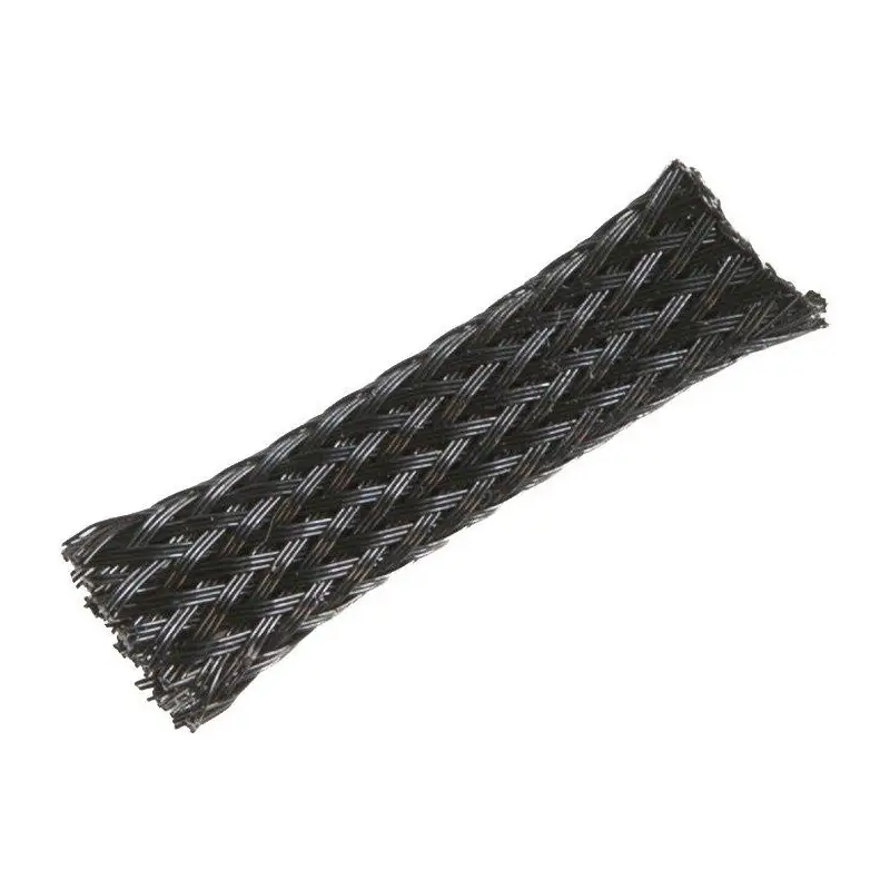 Reducere de preț Tresa protectie cabluri tip piele de sarpe 6-16 mm, neagra, 1 m
