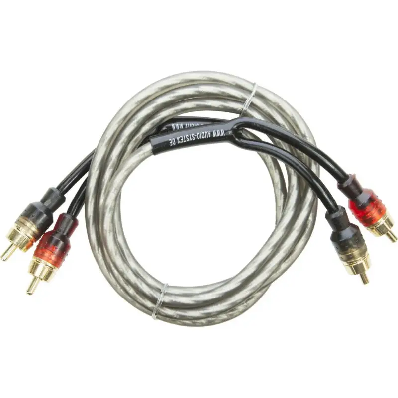 Ofertă specială Cablu RCA OFC 1,5 m Audio System pentru conectare audio auto