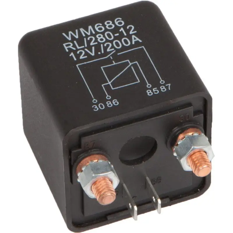 Releu auto Cut Off 200A 12V Audio System, conexiune cu șuruburi Preț mic