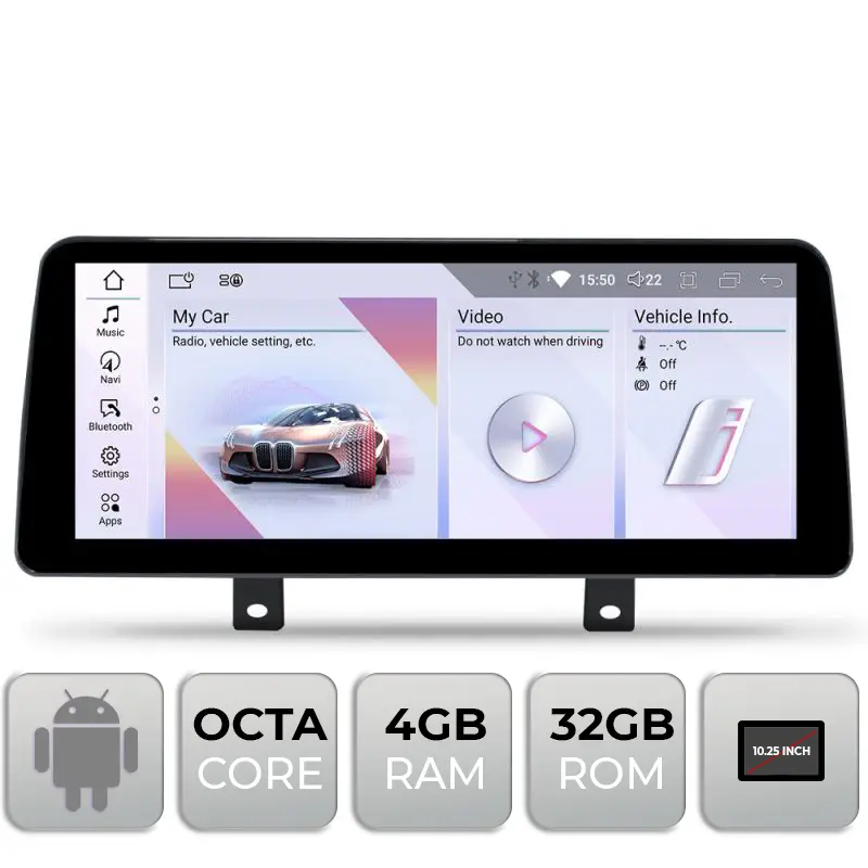 Plată sigură Navigatie Android BMW Seria 2 F22 F45 2012-2015 EVO 10.25 inch 4G 4GB+32GB