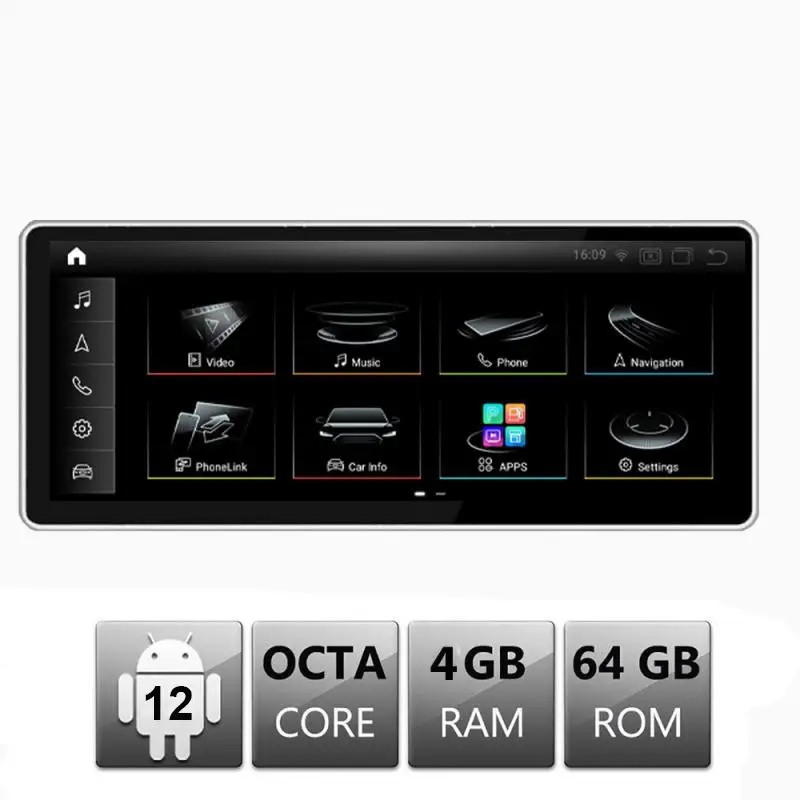 Navigație Audi A6 C6 MMI 2G 2005-2008 Android 10.25 inch Octa Core 4+64 GB Retur gratuit