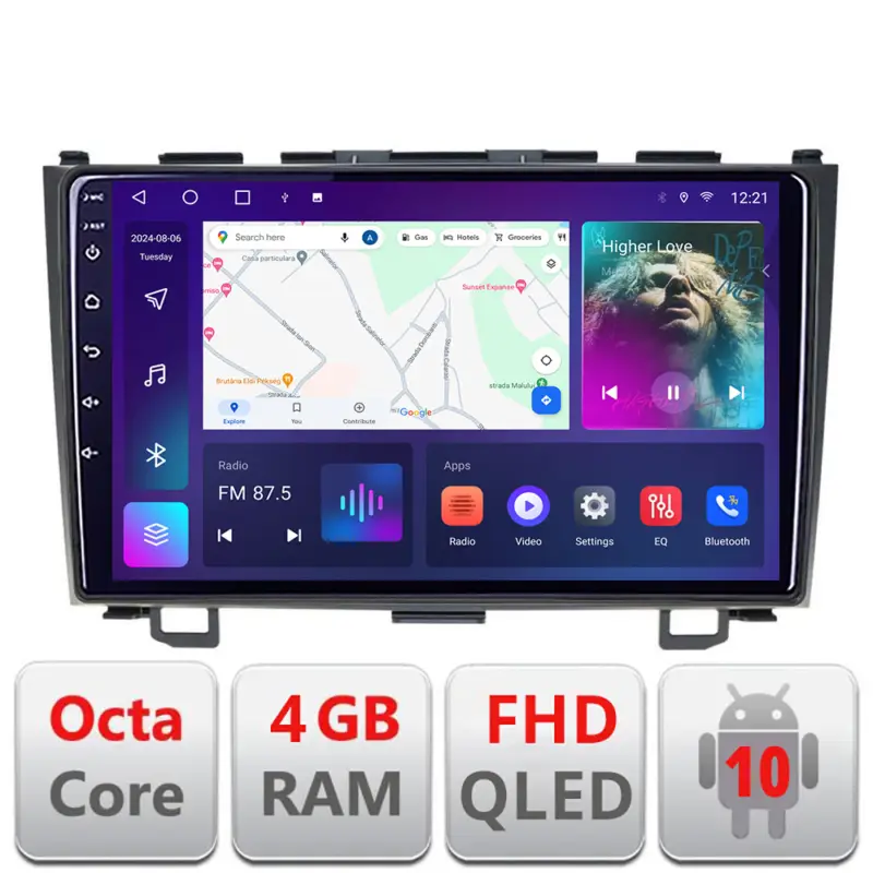 Navigatie Android Honda CR-V 2006-2012 cu ecran QLED, 4GB RAM, 64GB Discount