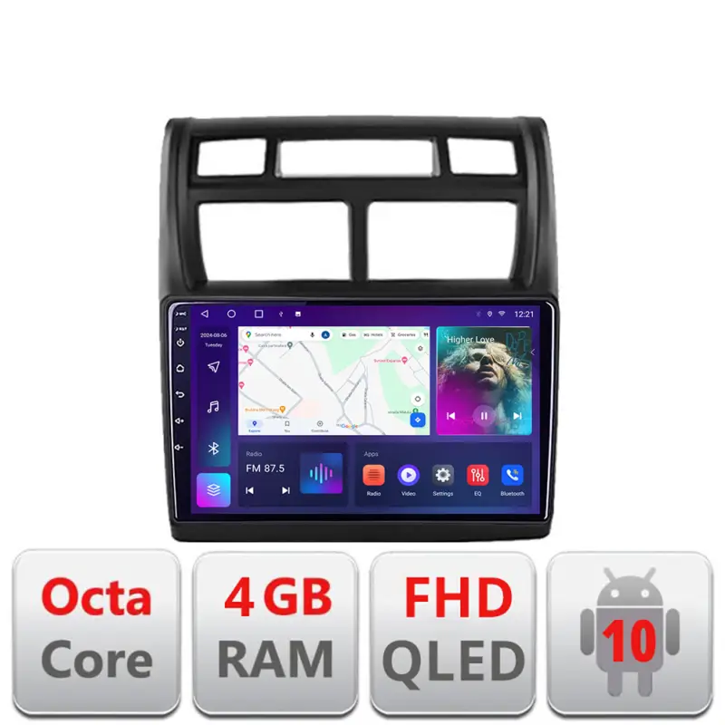 Navigație Android Kia Sportage 2007-2013, QLED, 4GB RAM, 64GB, CarPlay Vezi acum