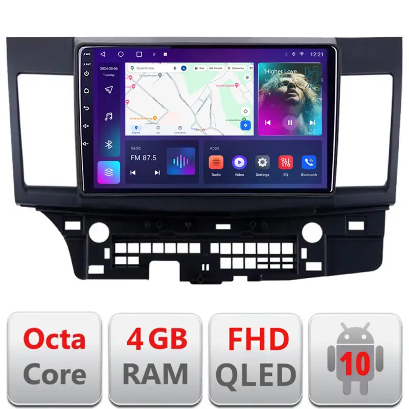 Retur gratuit Navigație Android Mitsubishi Lancer 2008+ QLED 4GB+64GB CarPlay