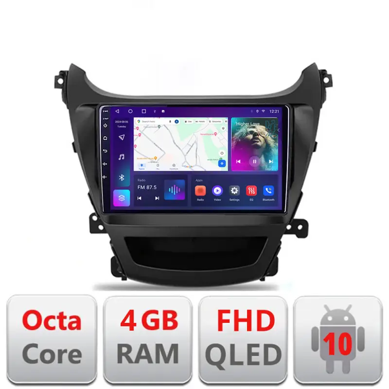 Comandă acum Navigatie Android Hyundai Elantra 2013-2015 QLED 4GB+64GB CarPlay