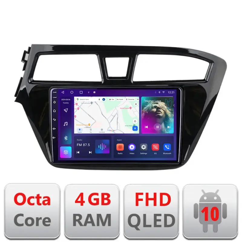 Vezi acum Navigatie Hyundai i20 2015-2018 Android QLED 4GB+64GB CarPlay