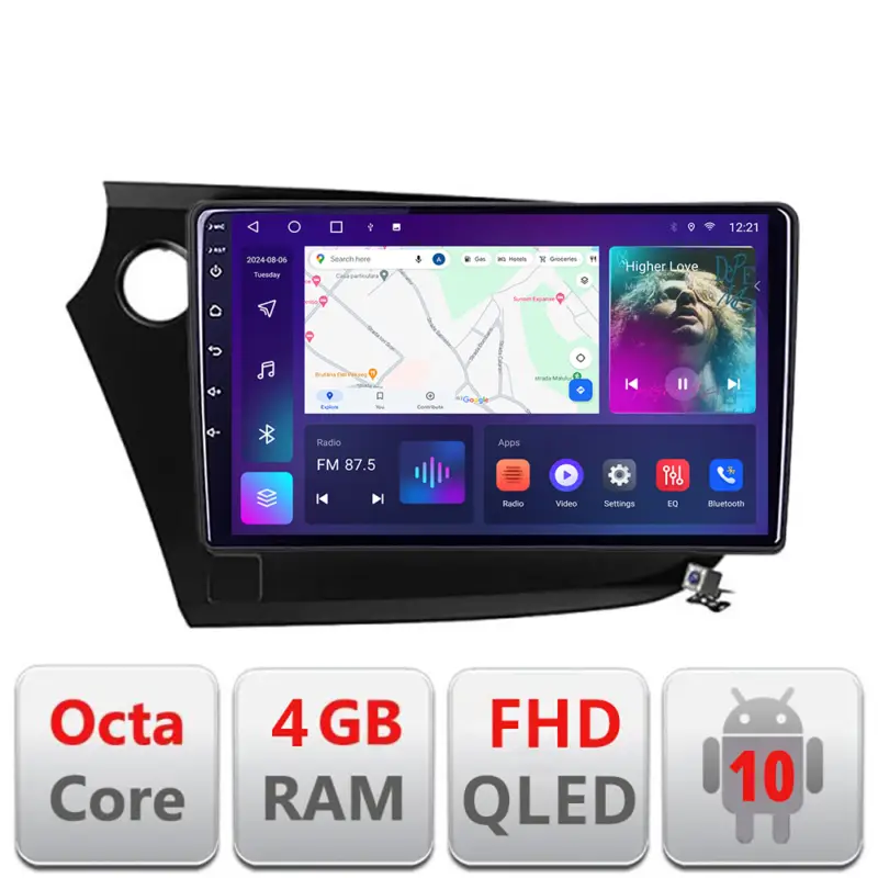 Navigație Android Honda Insight 2009-2014, QLED, Octa-Core, 4GB+64GB Preț promoțional