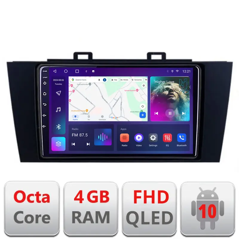 Vezi acum Navigație Android QLED 4+64 pentru Subaru Outback 2014-2019 și XV 2017-2018