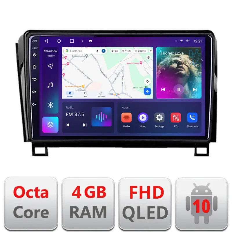 Navigatie Android Toyota Sequoia 2008-2017, QLED, Octa Core, 4GB+64GB Ofertă