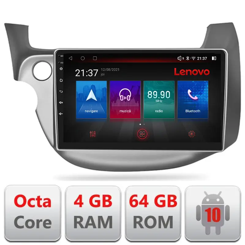 Navigație Android Honda Fit 2008-2013, 4GB RAM, 64GB, LTE, GPS, resigilată Doar azi