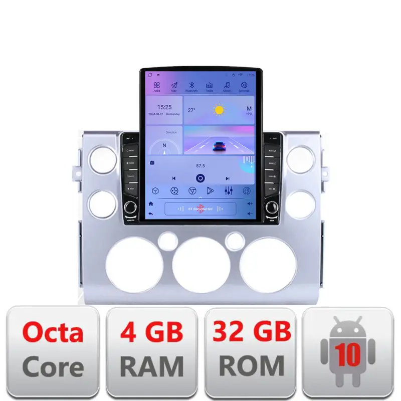 Mai ieftin Navigație Android Toyota FJ Cruiser 2006-2020, GPS LTE, Octa Core 4GB+64GB