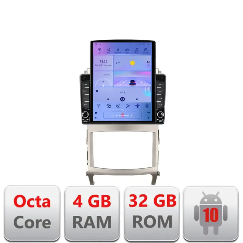 Navigație Android Hyundai IX55 cu GPS, LTE și ecran vertical 9.7 inch Ofertă limitată