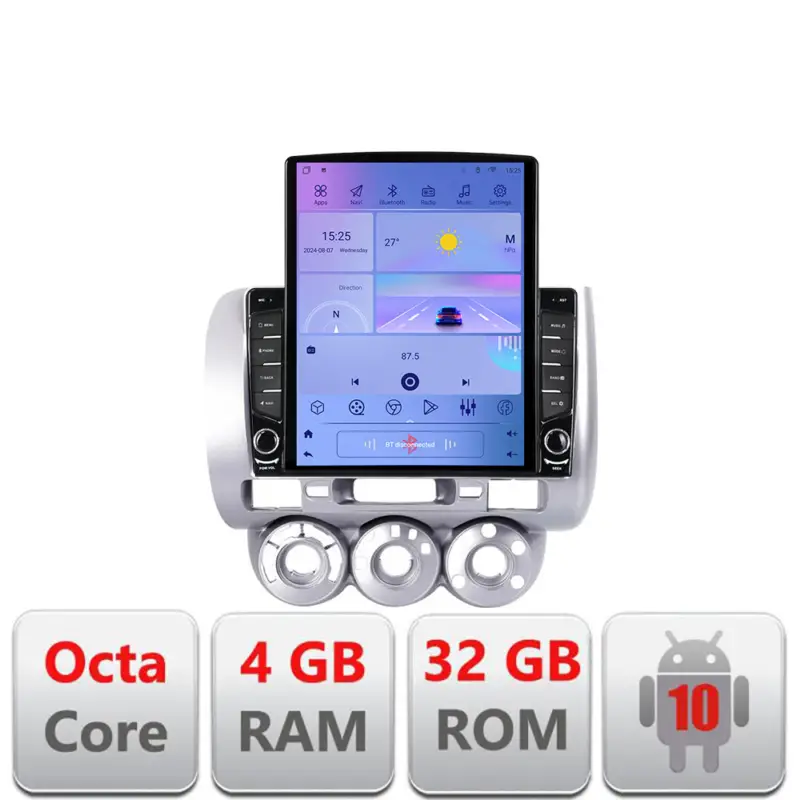 Navigație Android Honda Fit Jazz 2004-2008, ecran 9.7 inch, GPS, 4G LTE Mai ieftin