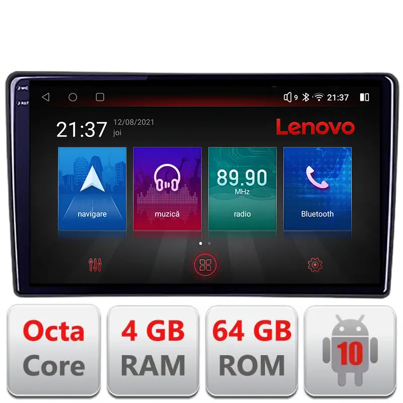 Navigație Toyota Android 10 Octa Core 4GB RAM 64GB LTE, resigilată Noutate