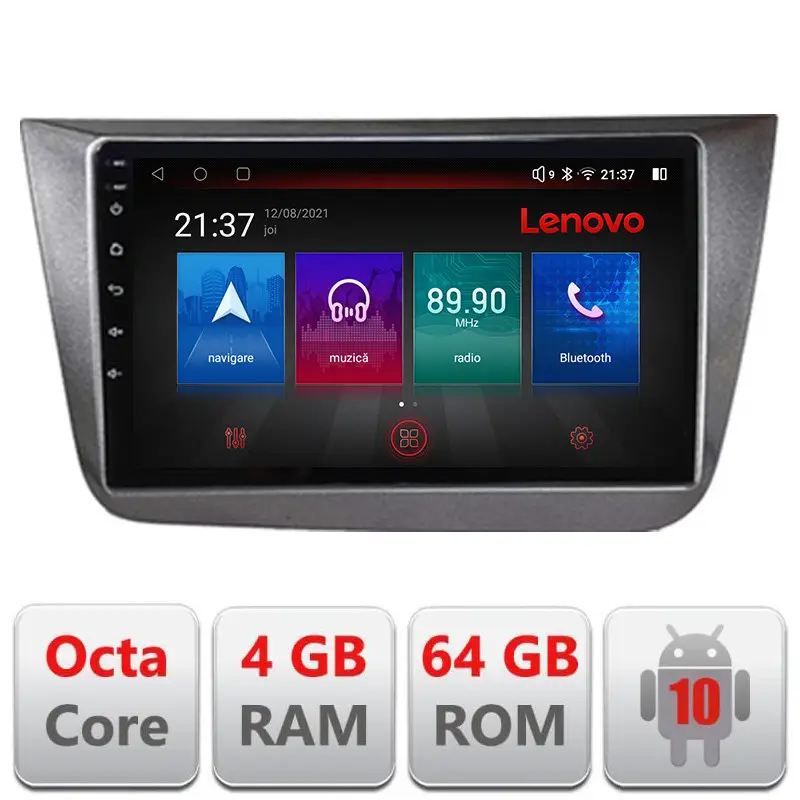 Discount Navigație Android Seat Altea 2005-2014, 4GB RAM, 64GB, LTE, GPS, resigilată
