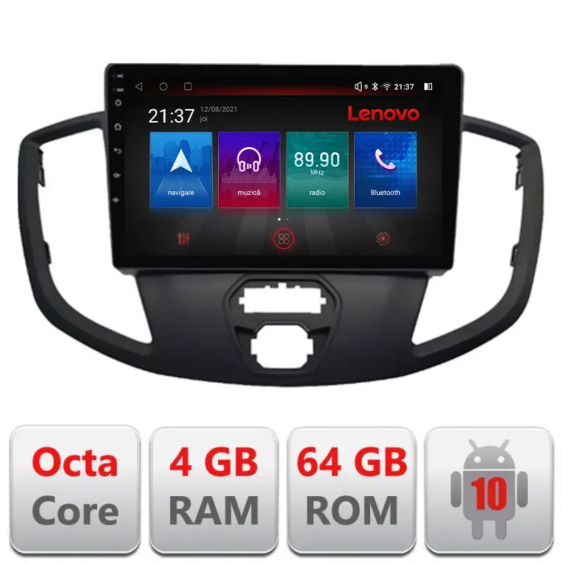 Ofertă exclusivă Navigație Ford Transit V363 2015-2021 Android 4GB+64GB LTE Resigilată