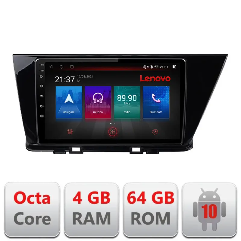 Navigație dedicată Kia Niro 2017 cu Android, GPS, 4GB RAM, 64GB, LTE Preț redus