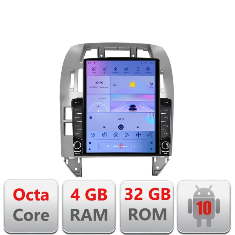 Navigatie Android VW Polo 2004-2011, ecran 9.7 inch, GPS, LTE, Octa Core Disponibil imediat