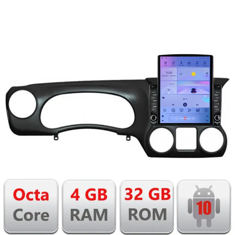 Navigație Android Jeep Wrangler 2014-2016 cu GPS 4G WiFi Octa Core Calitate înaltă